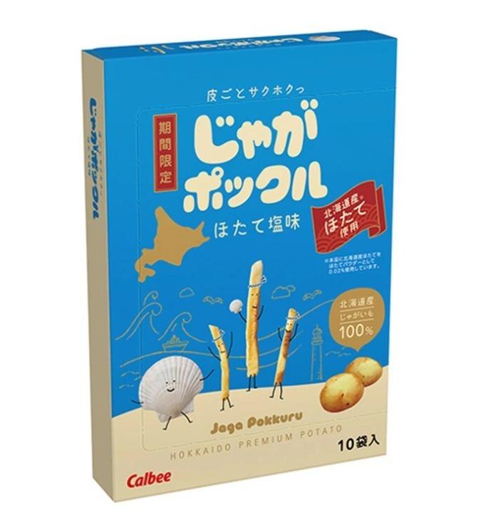 Calbee Jaga Pokkuru 帆立鹽味 (10入)